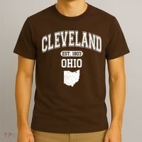Cleveland Ohio Est 1803 Varsity T-Shirt thumb 3