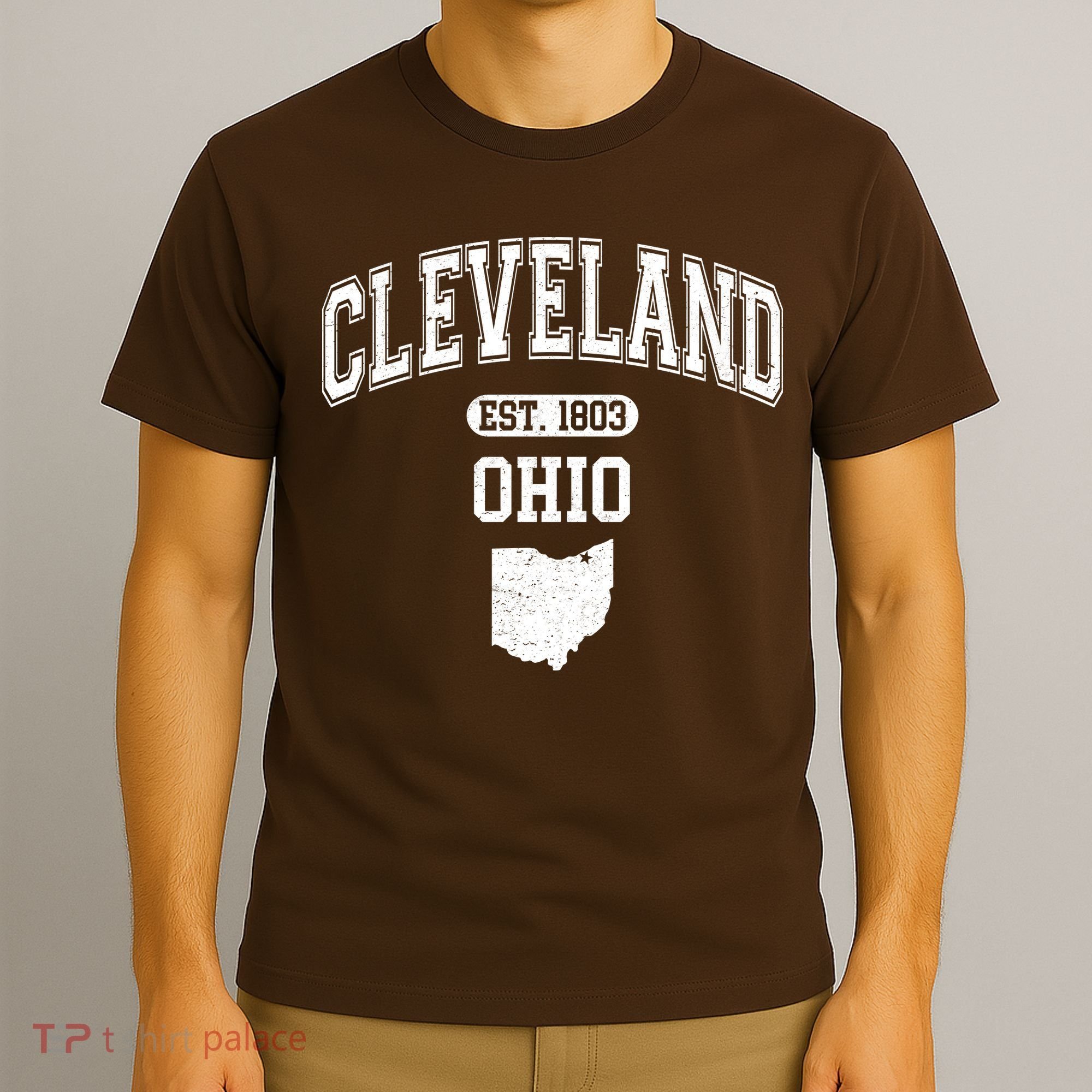 Cleveland Ohio Est 1803 Varsity T-Shirt