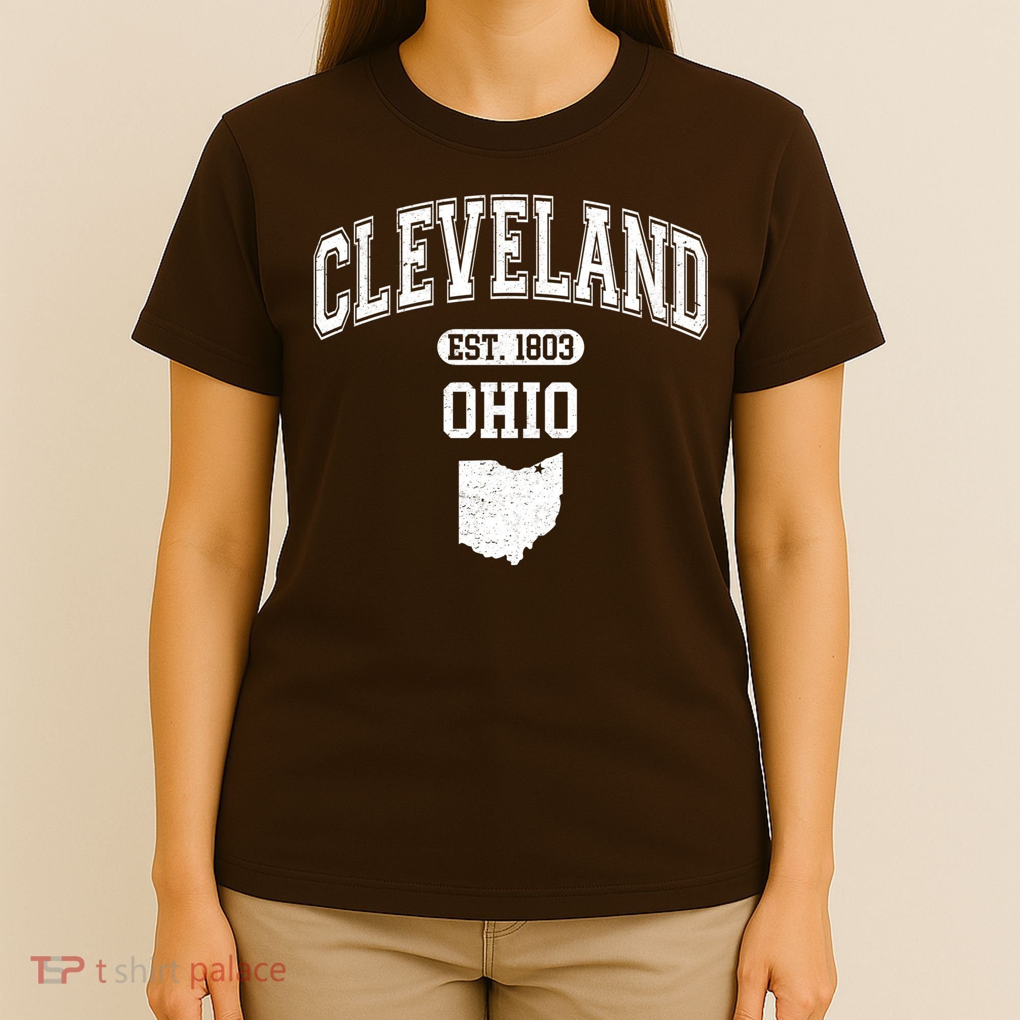 Cleveland Ohio Est 1803 Varsity T-Shirt
