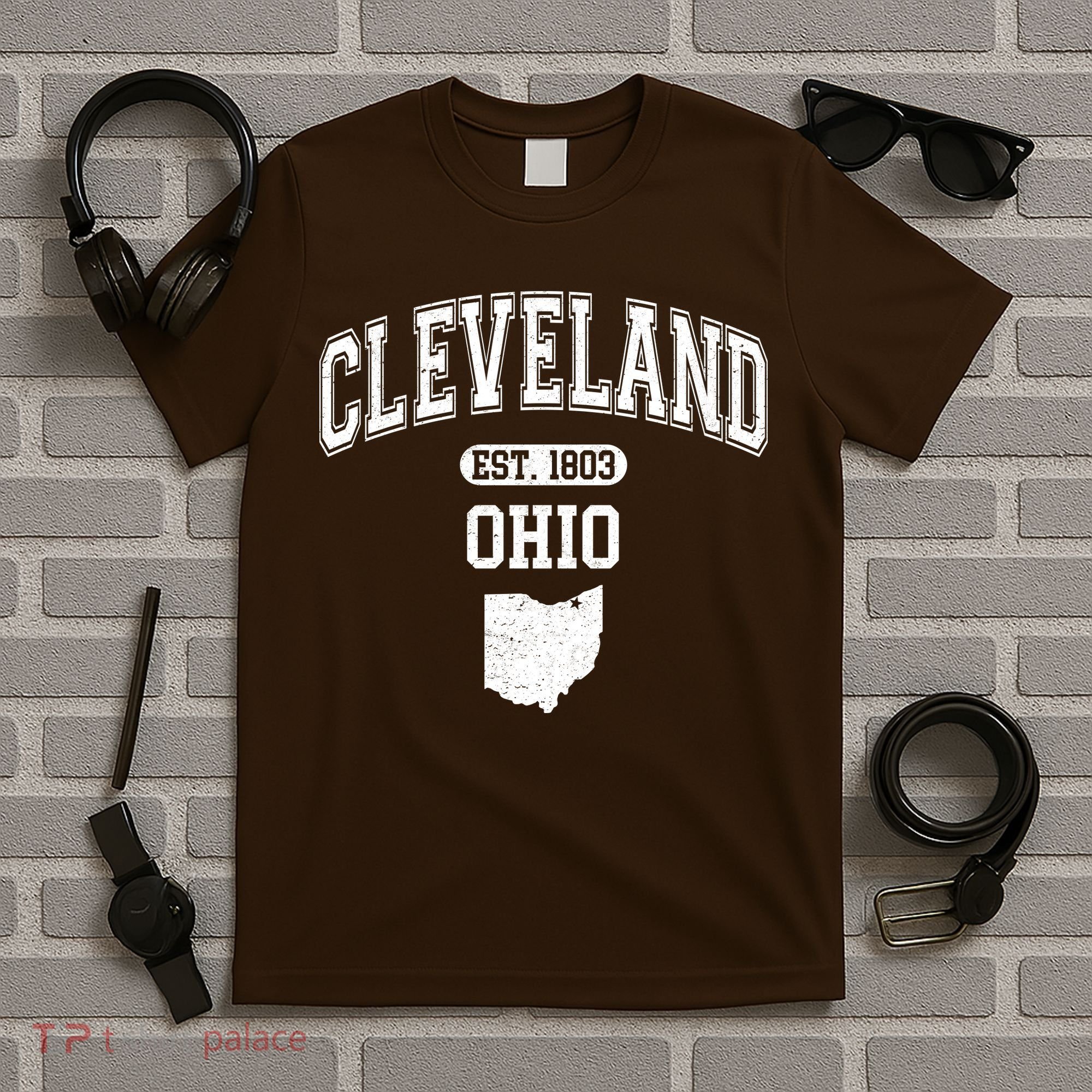 Cleveland Ohio Est 1803 Varsity T-Shirt