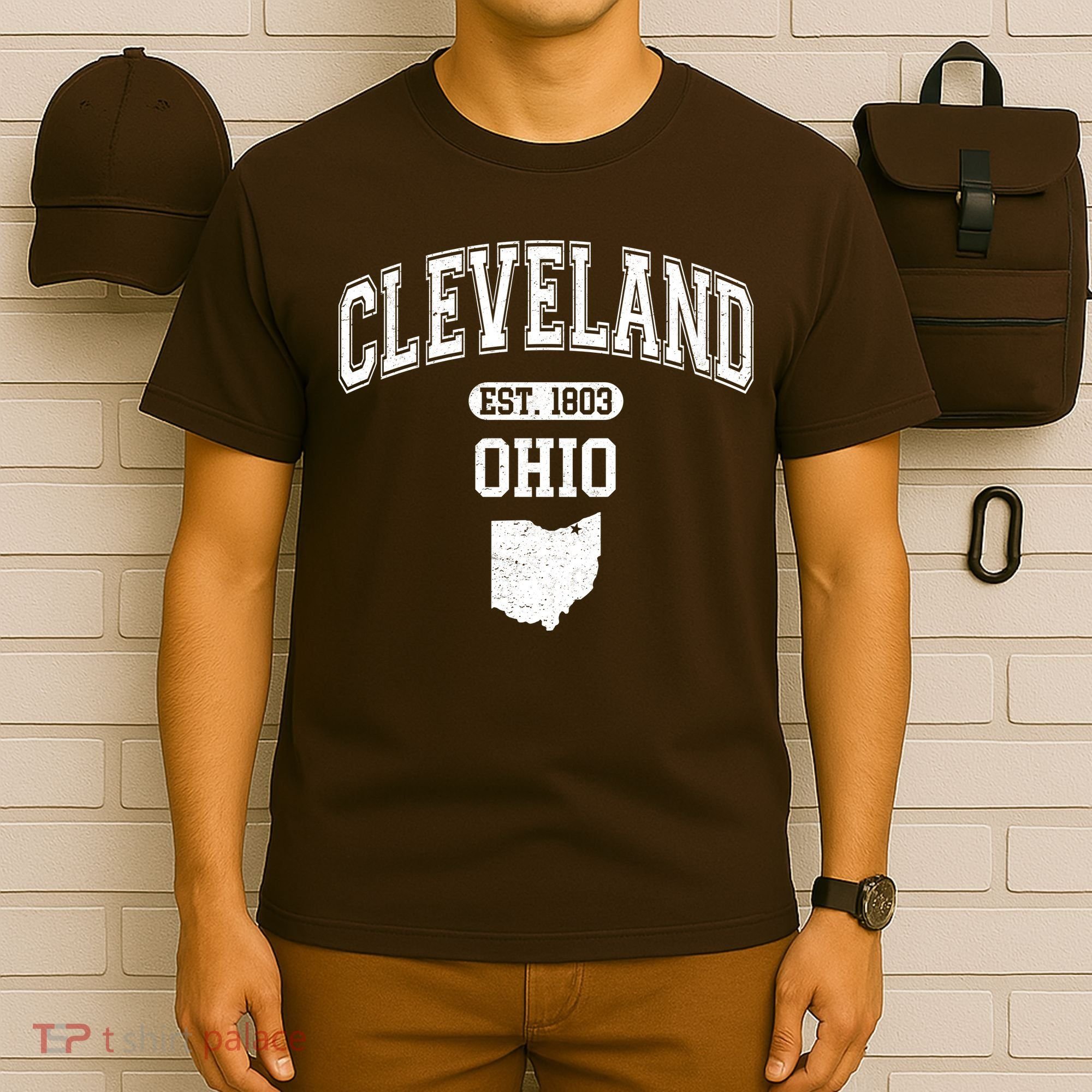 Cleveland Ohio Est 1803 Varsity T-Shirt