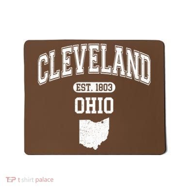 Cleveland Ohio Est 1803 Varsity Mousepad