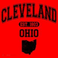 Cleveland Ohio Est 1803 Varsity Santa Hat thumb 1