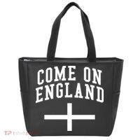 Come On England Flag England Pride Soccer Tote Bag thumb 0