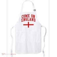 Come On England Flag England Pride Soccer Apron thumb 0