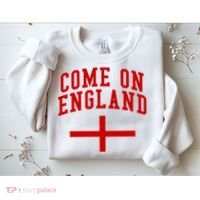 Come On England Flag England Pride Soccer Sweatshirt thumb 2