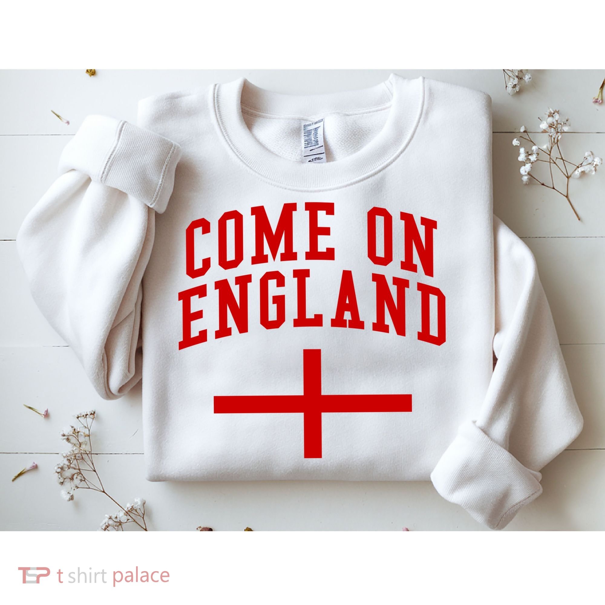 Come On England Flag England Pride Soccer Sweatshirt