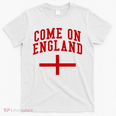 Come On England Flag England Pride Soccer T-Shirt