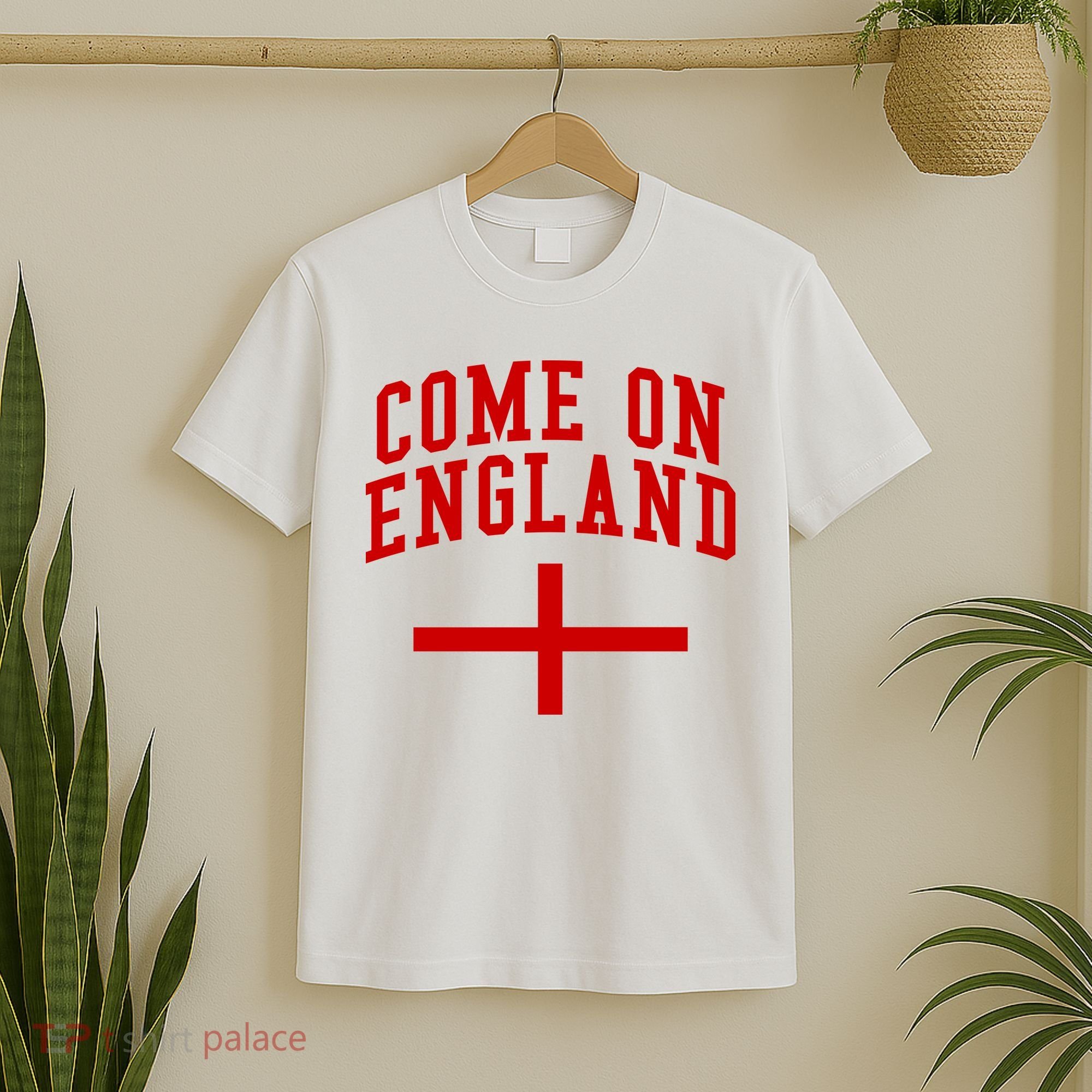 Come On England Flag England Pride Soccer T-Shirt