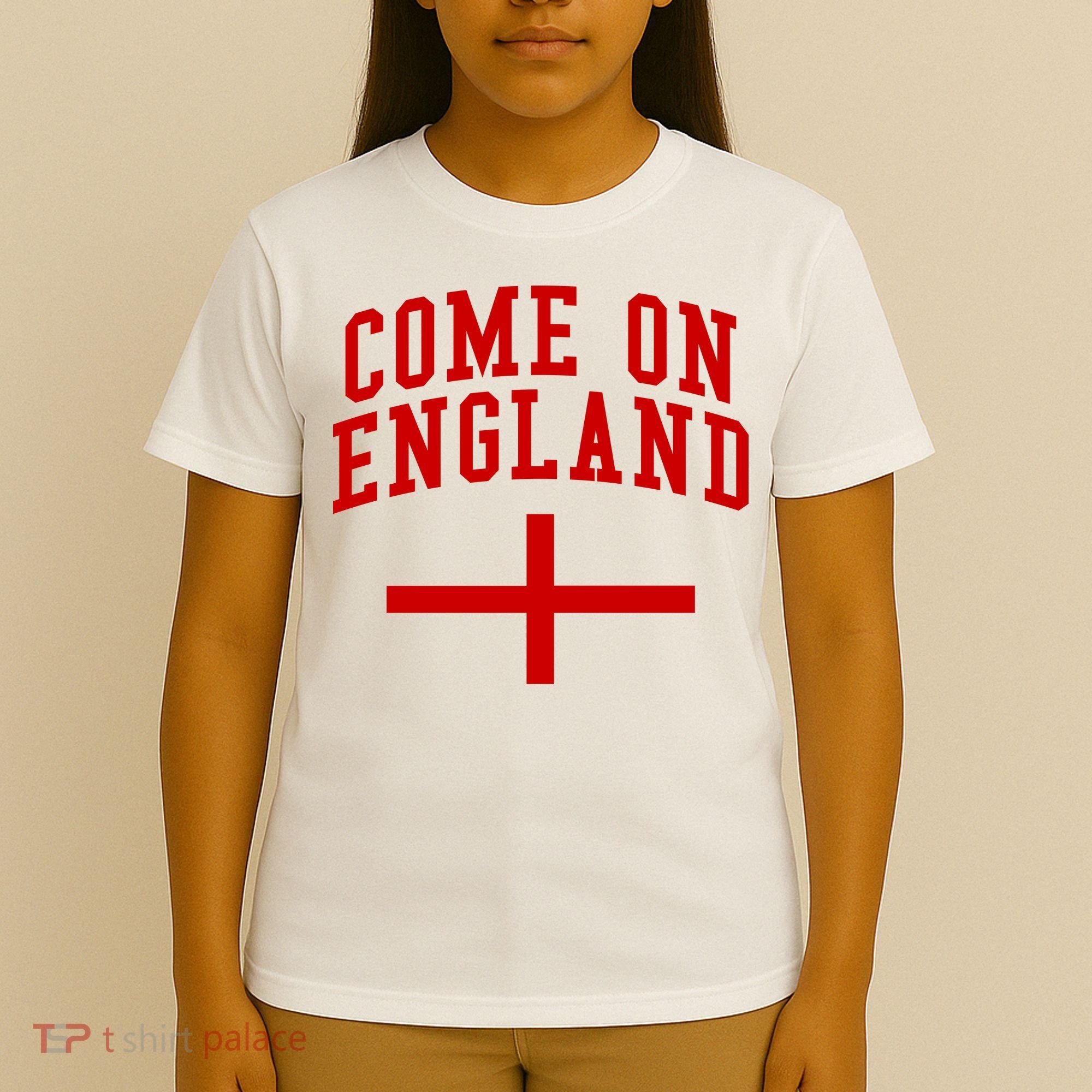 Come On England Flag England Pride Soccer T-Shirt