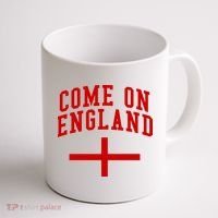 Come On England Flag England Pride Soccer Coffee Mug thumb 1