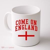 Come On England Flag England Pride Soccer Coffee Mug thumb 0