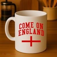 Come On England Flag England Pride Soccer Coffee Mug thumb 4