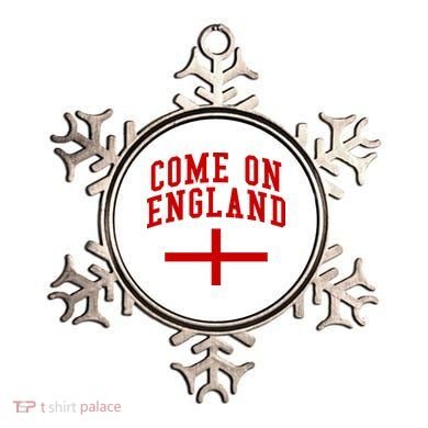 Come On England Flag England Pride Soccer Ornament