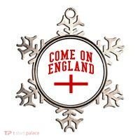 Come On England Flag England Pride Soccer Ornament thumb 0