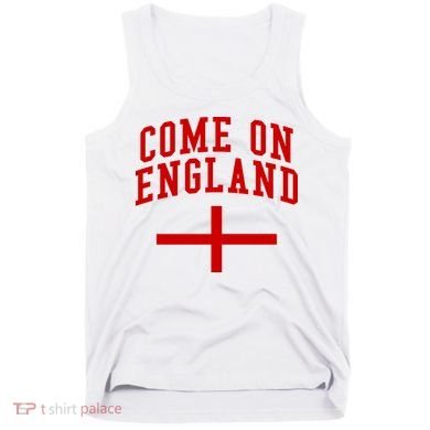 Come On England Flag England Pride Soccer Tank Top