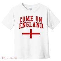 Come On England Flag England Pride Soccer Toddler T-Shirt thumb 0