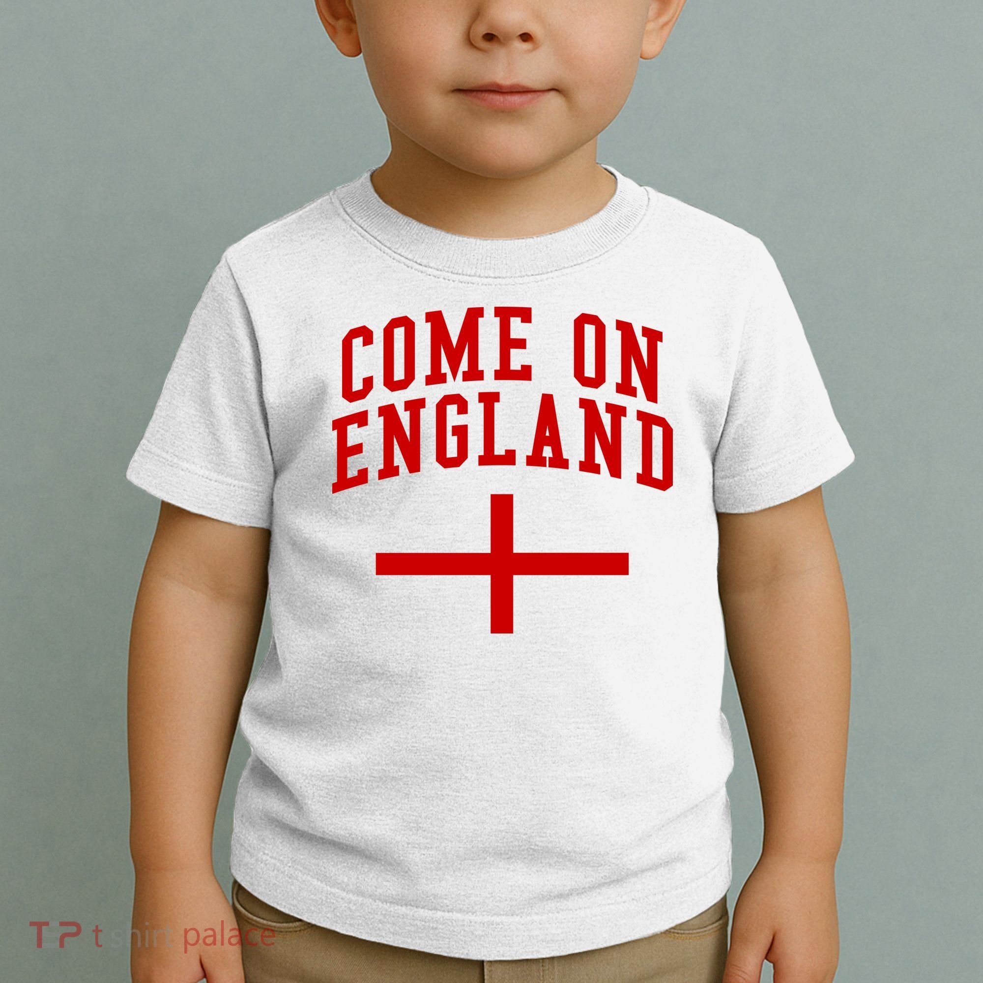 Come On England Flag England Pride Soccer Toddler T-Shirt