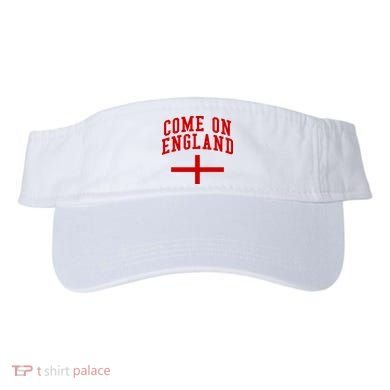 Come On England Flag England Pride Soccer Visor
