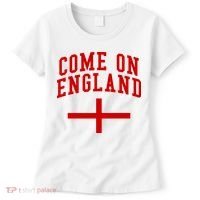 Come On England Flag England Pride Soccer Women's T-Shirt thumb 0