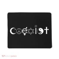 COEXIST Logo Love Peace Good Evil Cool Mousepad thumb 0