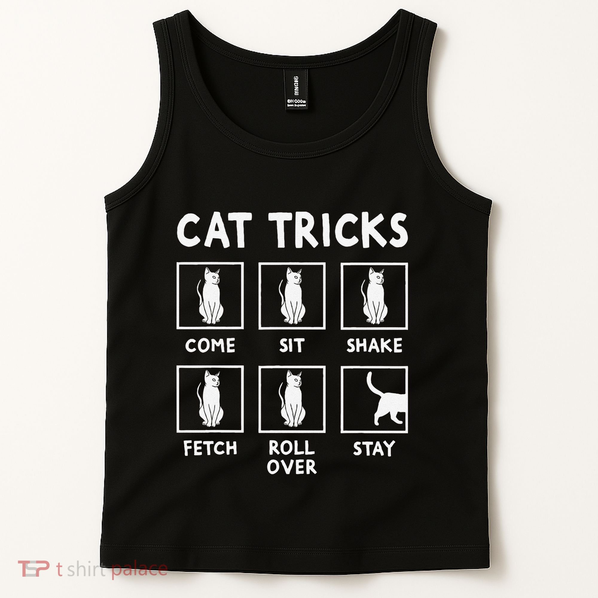 Cat Owner Funny Cat Tricks For Feline Kitten Lover Tank Top