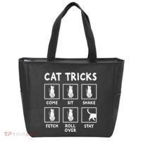 Cat Owner Funny Cat Tricks For Feline Kitten Lover Tote Bag thumb 0