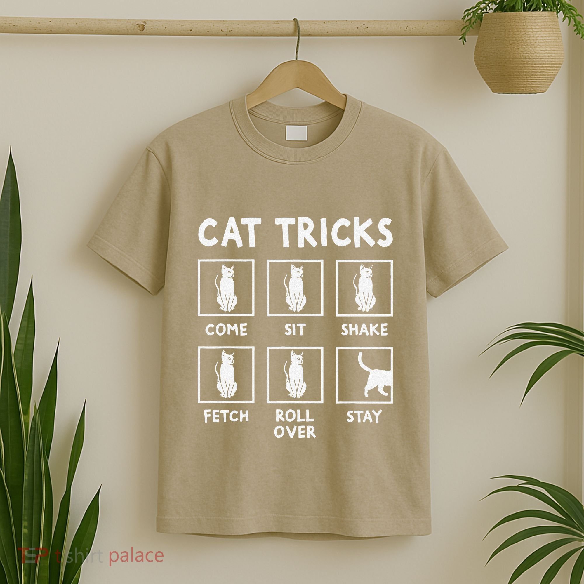 Cat Owner Funny Cat Tricks For Feline Kitten Lover T-Shirt