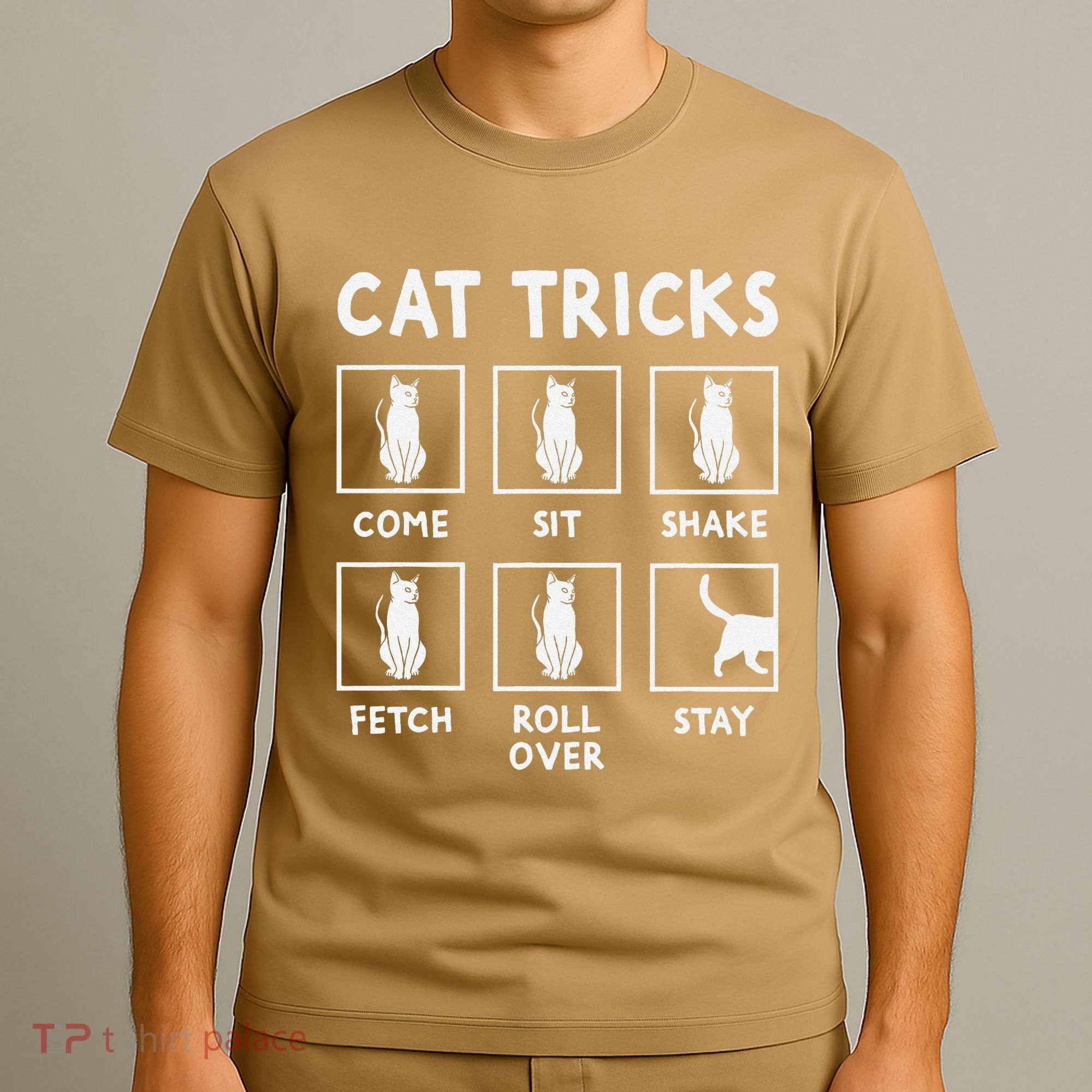 Cat Owner Funny Cat Tricks For Feline Kitten Lover T-Shirt