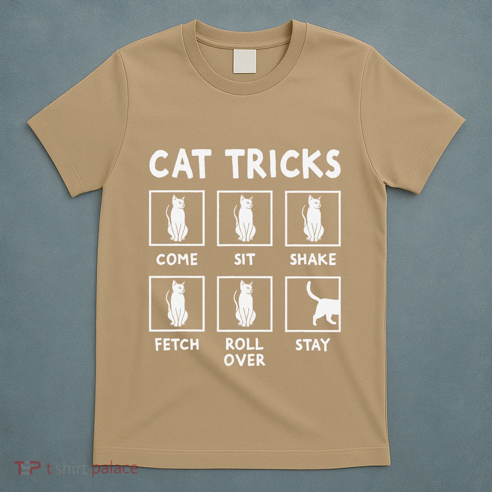 Cat Owner Funny Cat Tricks For Feline Kitten Lover T-Shirt