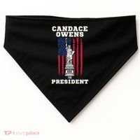 Candace Owens for President 2028 USA-Made Doggie Bandana thumb 0