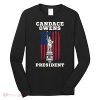 Candace Owens for President 2028 Long Sleeve Shirt thumb 0