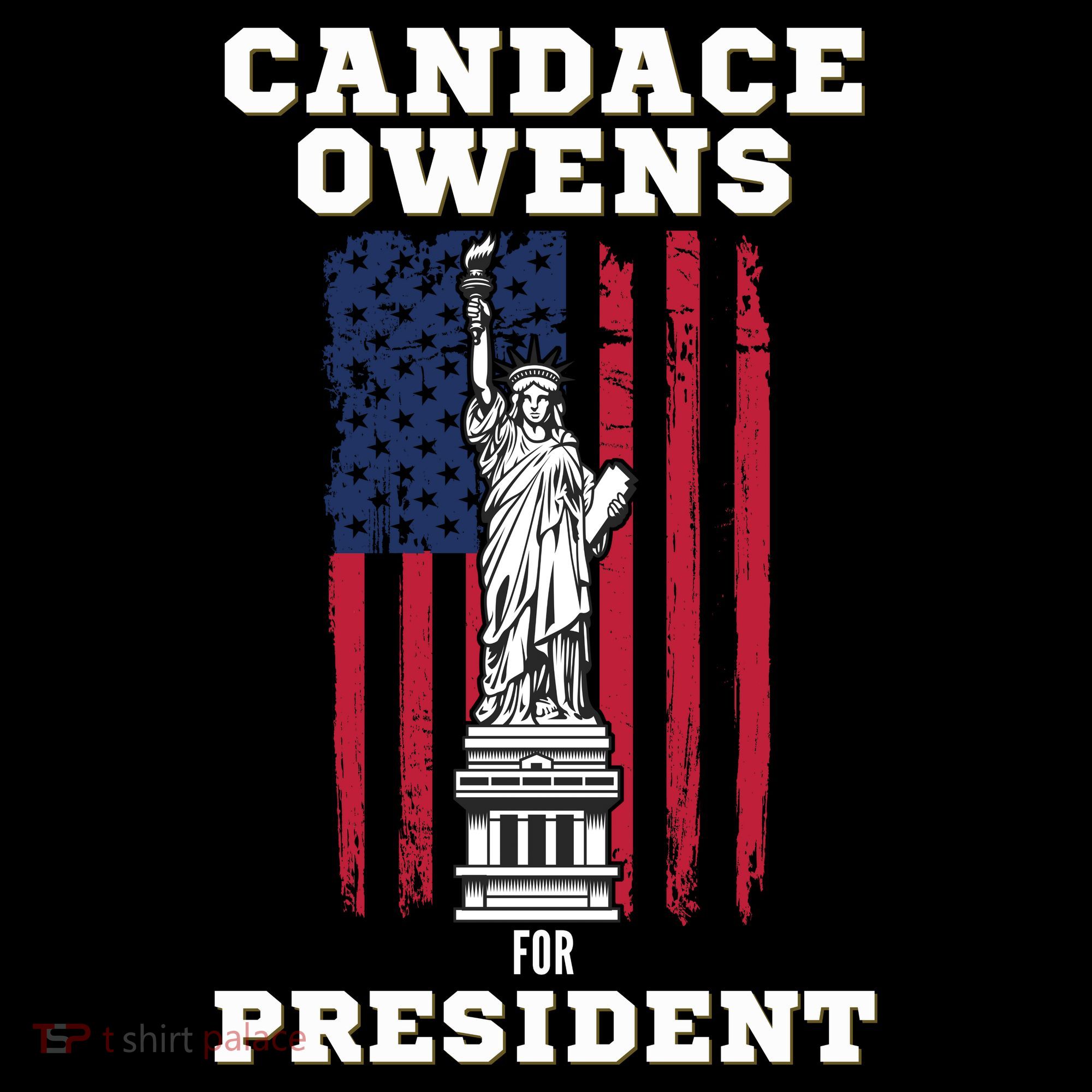 Candace Owens for President 2028 Long Sleeve Shirt