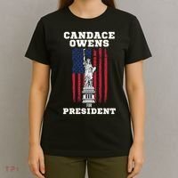 Candace Owens for President 2028 T-Shirt thumb 4