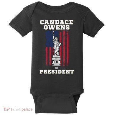 Candace Owens for President 2028 Baby Bodysuit