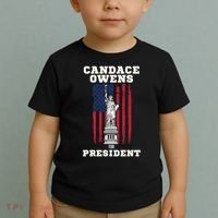 Candace Owens for President 2028 Toddler T-Shirt thumb 2