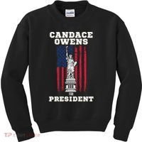 Candace Owens for President 2028 Kids Sweatshirt thumb 0