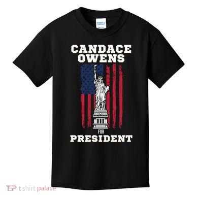 Candace Owens for President 2028 Kids T-Shirt