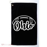 Cool Ohio Football Golf Towel thumb 0