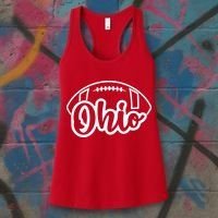 Cool Ohio Football Women's Tank Top thumb 3