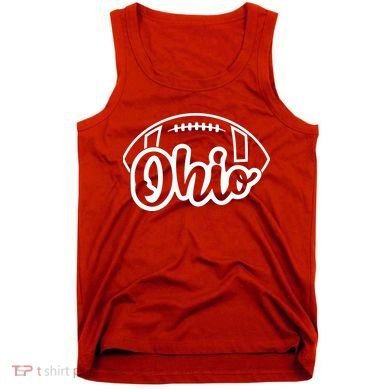 Cool Ohio Football Tank Top