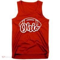 Cool Ohio Football Tank Top thumb 0