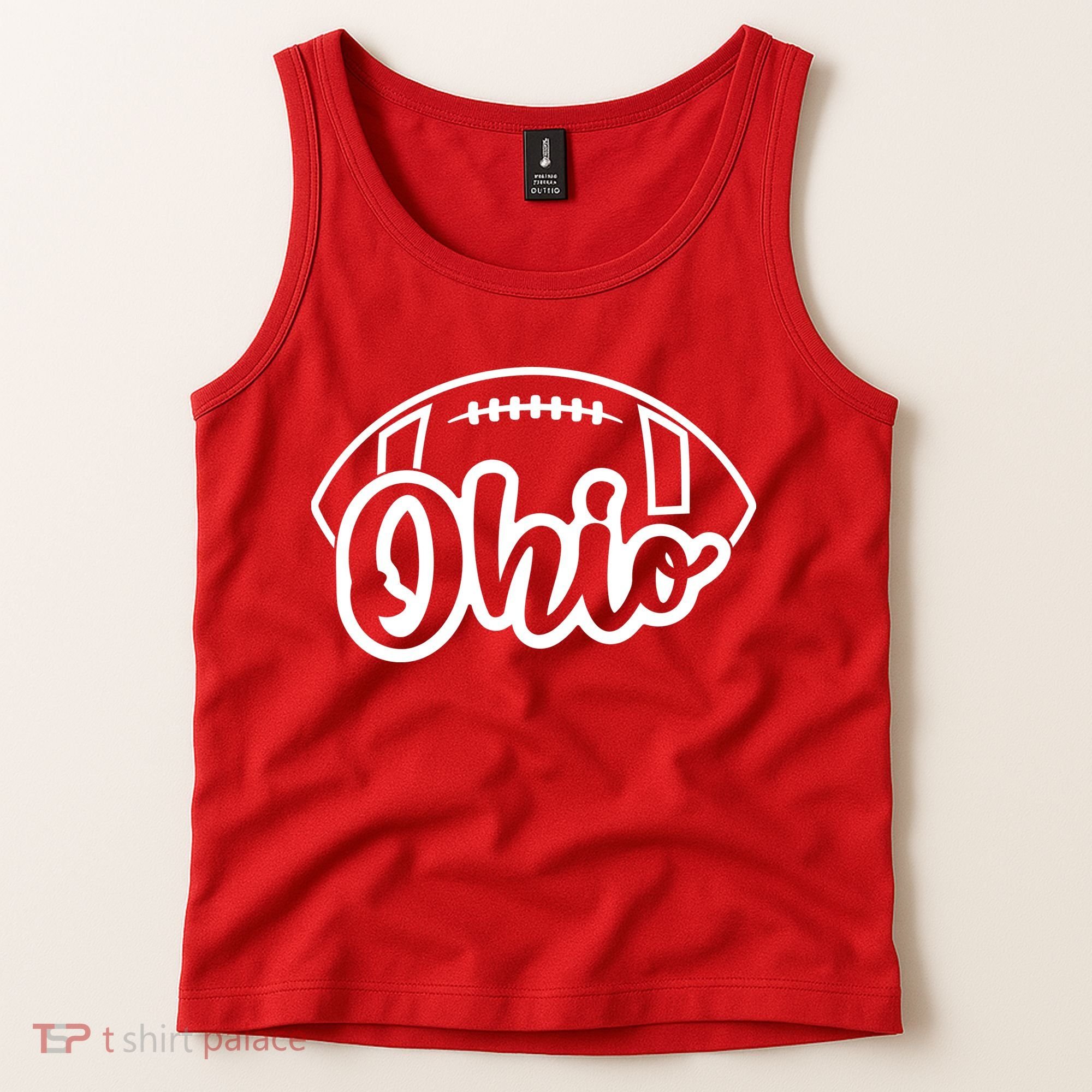 Cool Ohio Football Tank Top