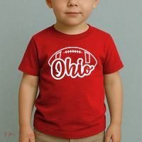 Cool Ohio Football Toddler T-Shirt thumb 2