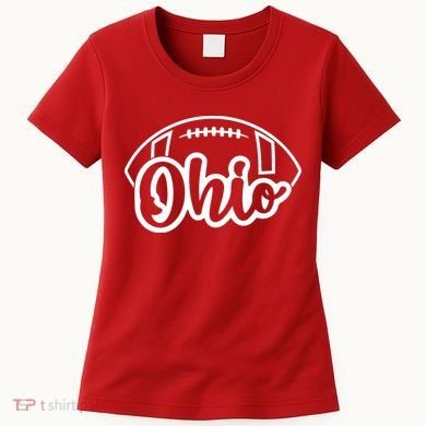 Cool Ohio Football Women's T-Shirt
