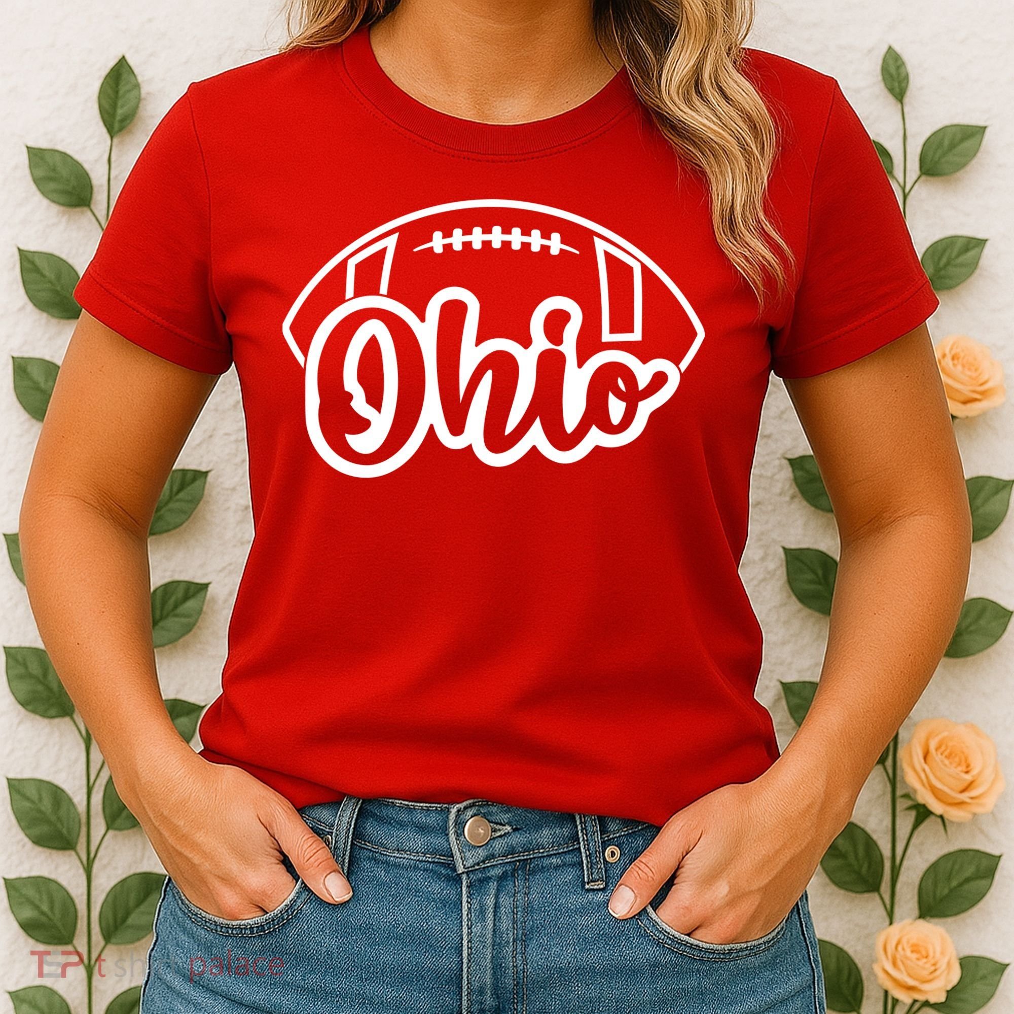 Cool Ohio Football Women's T-Shirt