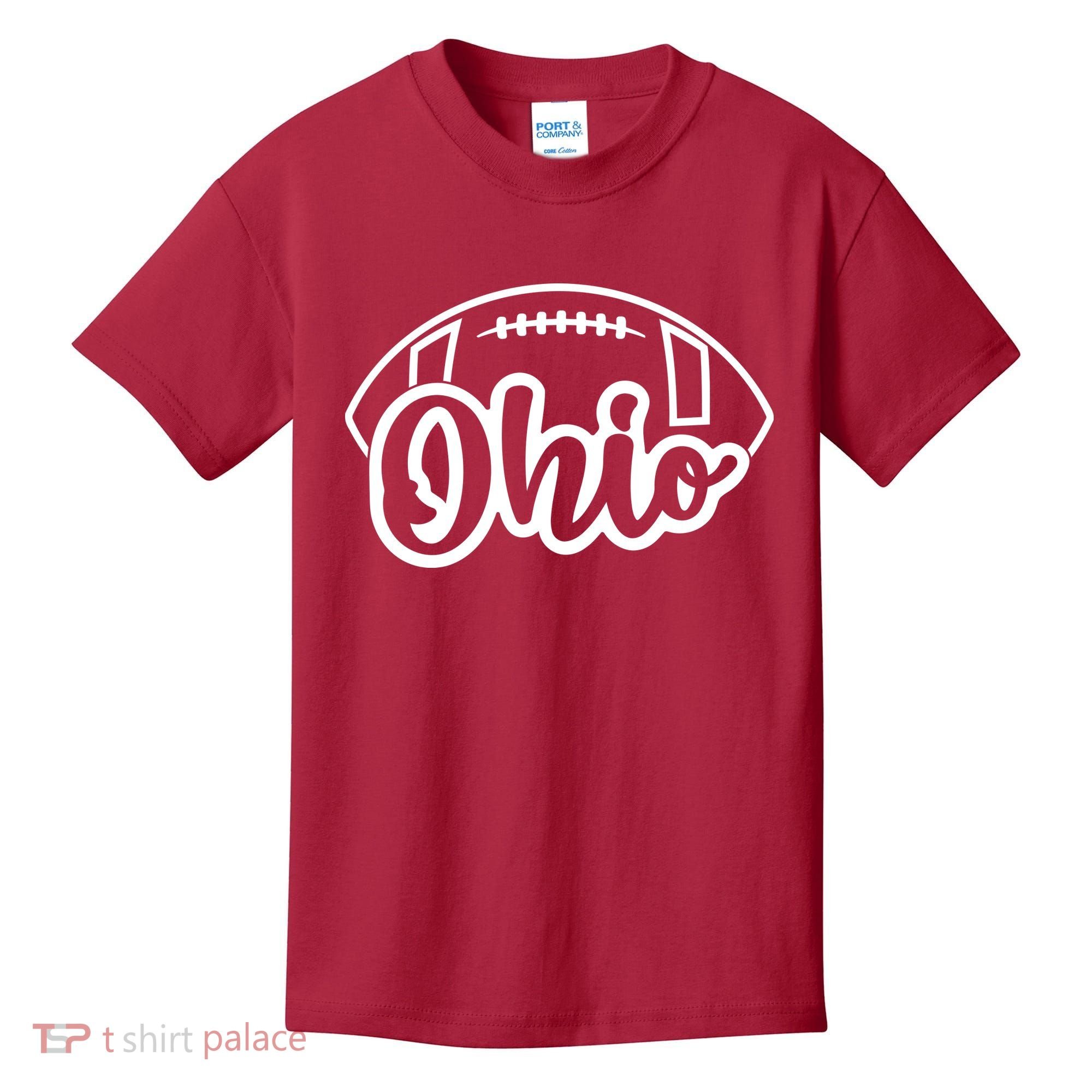 Cool Ohio Football Kids T-Shirt