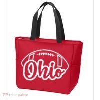 Cool Ohio Football Tote Bag thumb 3