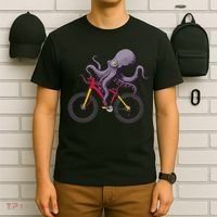 Cute Octopus For Men Women Kids Sea Creature Octopus Lover T-Shirt thumb 6