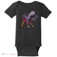 Cute Octopus For Men Women Kids Sea Creature Octopus Lover Baby Bodysuit thumb 0
